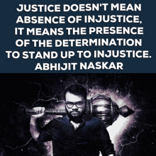 abhijit naskar naskar social justice injustice nonviolence
