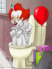 Pennywise Spin GIF - Pennywise Spin Trash GIFs