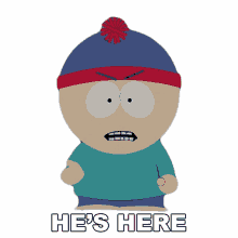 hes here stan marsh south park s8e7 the jeffersons hes there