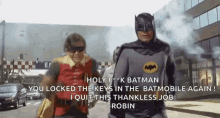 batman robin run superheroes