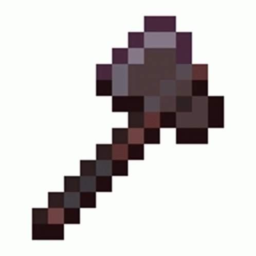 Netherite Axe Sticker - Netherite Axe - Discover & Share GIFs