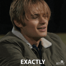 Exactly Cole Walter GIF - Exactly Cole Walter My Life With The Walter Boys GIFs