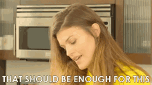 That Should Be Enough Sufficient GIF - That Should Be Enough Sufficient Bonnie Lalich GIFs
