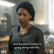 Just Because Carolyn Is Going Along With This Doesnt Make It A Good Idea GIF - Just Because Carolyn Is Going Along With This Doesnt Make It A Good Idea Disapproval GIFs