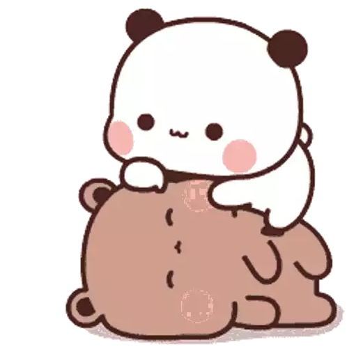 Cuddles Panda Sticker - Cuddles Panda Bear Stickers