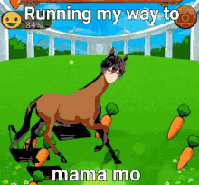 Horse Prince Ikemen Horse GIF - Horse Prince Ikemen Horse Mama Mo GIFs