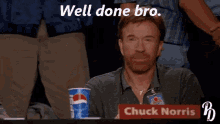 Well Done Bro Chuck Norris GIF - Well Done Bro Chuck Norris GIFs