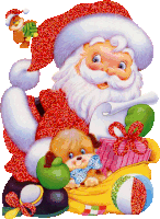 Jön A Mikulás Santa Claus Sticker - Jön A Mikulás Santa Claus Presents Stickers