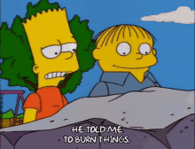 Ralph Wiggum Simpsons GIF - Ralph Wiggum Simpsons Burn GIFs