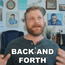 Back And Forth Grady Smith GIF - Back And Forth Grady Smith Again And Again GIFs