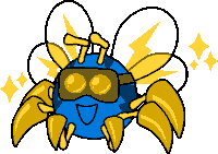 Gold Bug Gold Bug With Goggles Sticker - Gold Bug Gold Bug With Goggles Silly Gold Bug Stickers