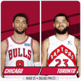 Chicago Bulls Vs. Toronto Raptors Pre Game GIF - Nba Basketball Nba 2021 GIFs