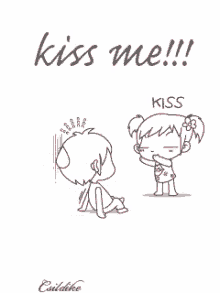 kiss me kiss sweet love beijo