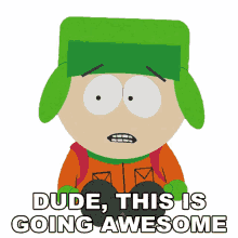 dude this is going awesome kyle broflovski south park ginger kids s9e11