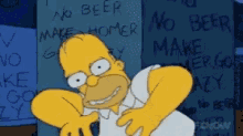 Homer Simpsons Windyday GIF - Homer Simpsons Windyday Windy GIFs