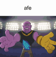 afe thanos infinity stones colorful