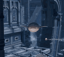 a fish in a video game with a lucid dreaming icon