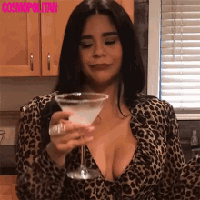 Cheers Jessica Marie Garcia GIF - Cheers Jessica Marie Garcia Cosmopolitan GIFs