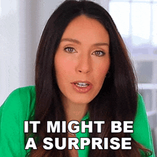 It Might Be A Surprise Shea Whitney GIF - It Might Be A Surprise Shea Whitney It Might Surprise You GIFs