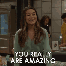 You Really Are Amazing Carly Shay GIF - You Really Are Amazing Carly Shay Miranda Cosgrove GIFs