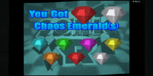 Sonic R Chaos Emeralds GIF