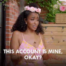 This Account Is Mine Okay Aby GIF - This Account Is Mine Okay Aby Virgins GIFs