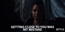 Getting Close To You Was My Mistake Renee Elise Goldsberry GIF - Getting Close To You Was My Mistake Renee Elise Goldsberry Quellcrist Falconer GIFs
