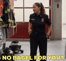 Station 19 Andy Herrera GIF - Station 19 Andy Herrera No Bagel For You GIFs