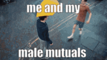 Me And My Male Mutuals Nick And Charlie GIF