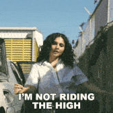 I'M Not Riding The High Just Friends GIF - I'M Not Riding The High Just Friends Better To Be Around Song GIFs