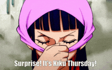 Kiku Thursday Kiku GIF - Kiku Thursday Kiku Kikunojo GIFs