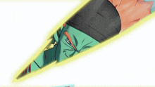 a close up of a cartoon character with a black hat on