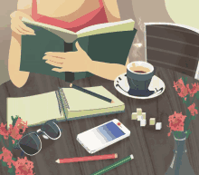 Back To School Reading GIF
