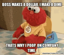 Elmo Poopytime GIF - Elmo Poopytime Boss GIFs