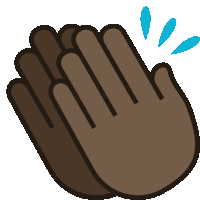 Clapping Joypixels Sticker