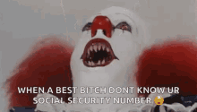 Pennywise Ss Number GIF - Pennywise Ss Number What GIFs