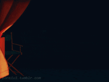 a cartoon of a clown singing into a microphone with the website p3ns1v3.tumblr.com in the corner