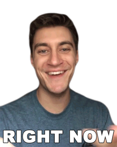 Right Now Casey Frey Sticker - Right Now Casey Frey Now Stickers
