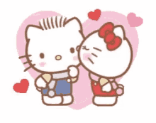 Hello Kitty Love GIF - Hello Kitty Love Kiss GIFs