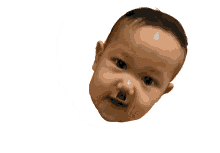 Baby Mustache GIF