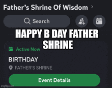 Fathers Shrine GIF