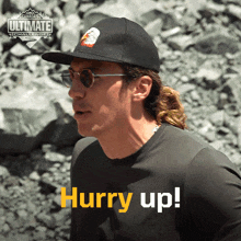 Hurry Up Luke Willson GIF - Hurry Up Luke Willson Canadas Ultimate Challenge GIFs