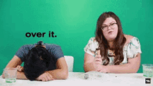 Over It Lady GIF - Over It Lady Like GIFs
