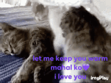 Mahal Kita Love You GIF - Mahal Kita Love You Warm Hug GIFs