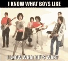 i know what boys like waitresses i know what guys want new wave 80s music