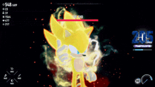 Sonic Frontiers Super Sonic GIF