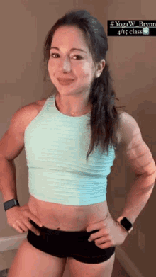 Fitness Female Muscle GIF