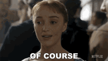 Of Course Phoebe Dynevor GIF