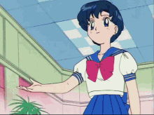sailor mercury anime sailor moon manga series shake hands