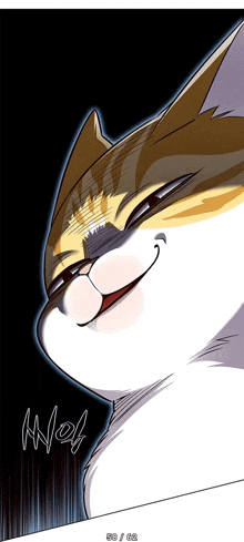 a close up of a cat 's face with the word wolf on the bottom right